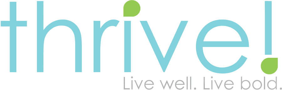 Thrive Be Well Live Well Logo
